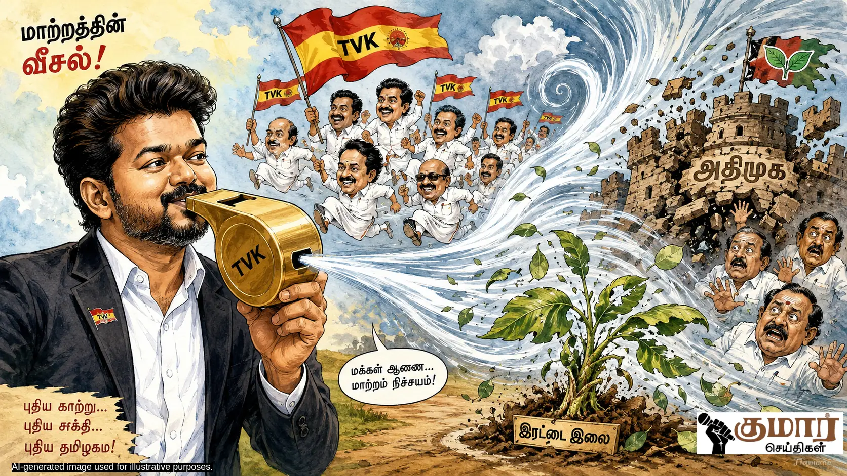 மொத்தமாக காலியான அதிமுக கூடாரம்! முதலமைச்சர் விஜய் கட்சியில் இணைந்த முன்னாள் அமைச்சர்கள்.. கந்தல் கோலமான 'இரட்டை இலை'!