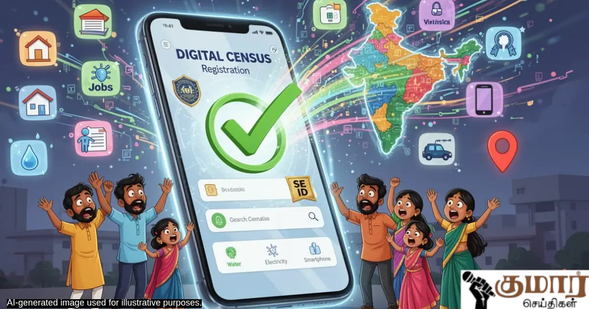 மக்களே முக்கிய அறிவிப்பு! 2027 மக்கள்தொகை கணக்கெடுப்பில் ஆன்லைனில் பங்கேற்பது எப்படி? உடனே செய்யுங்க!