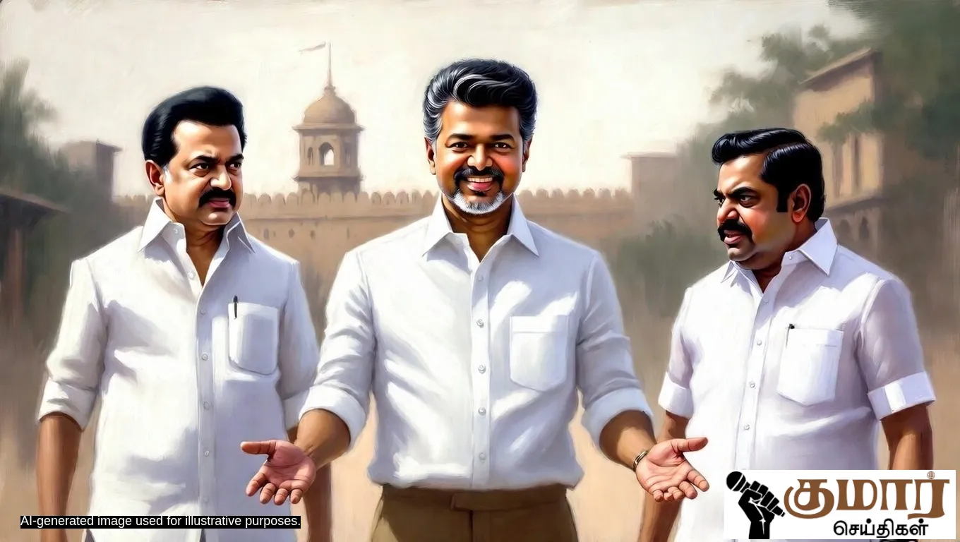 தமிழக தேர்தல் திருவிழா: ஏப்ரல் 23-ல் மும்முனைப் போட்டி! திமுக, அதிமுக, தவெக - யாருக்கு சாதகம்? தேர்தல் தேதி இதோ!