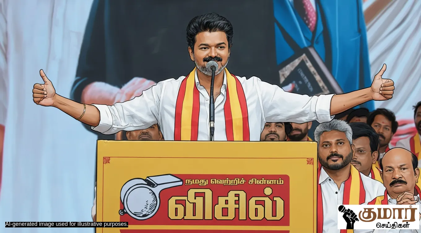 விஜய் vs ஸ்டாலின்: இது 4 முனை போட்டி அல்ல, 2 முனை போட்டிதான்! – தவெக அதிரடி.